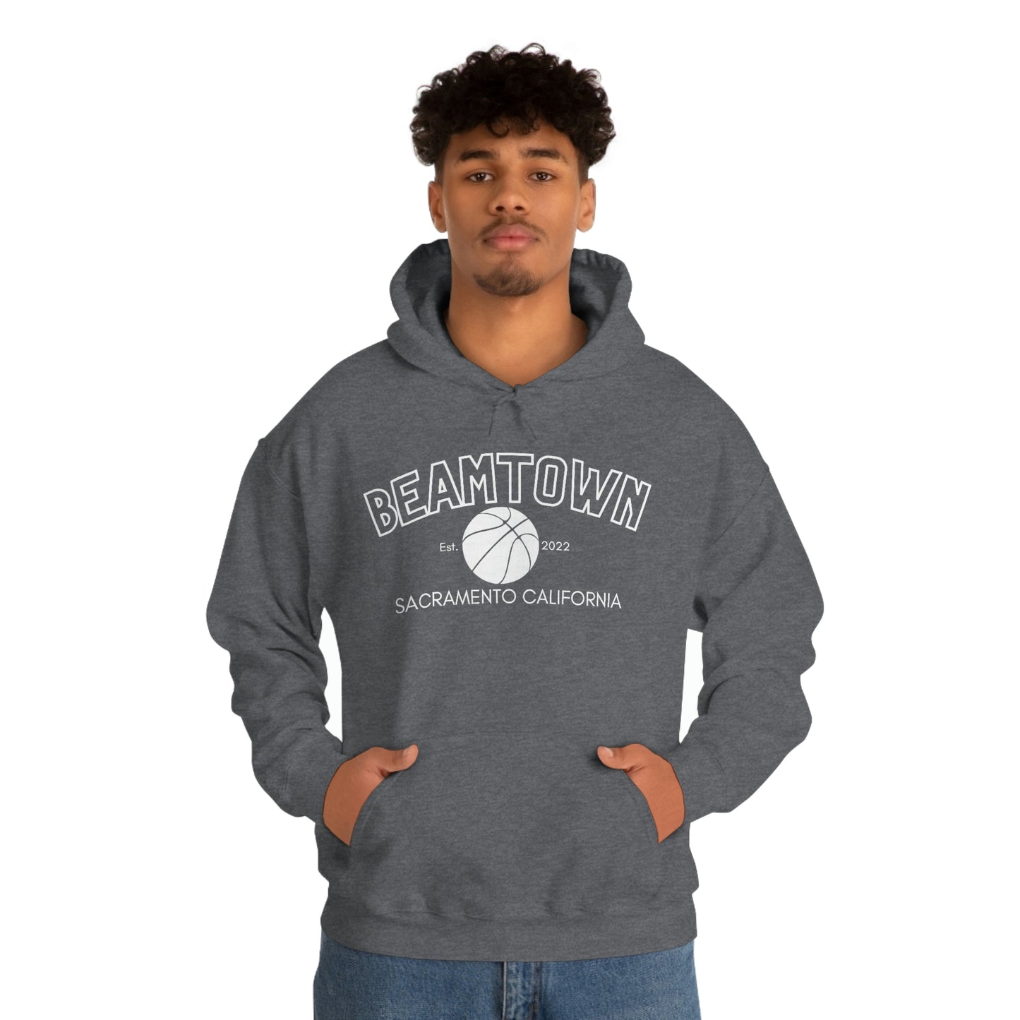 BeamTown Hoodie, Sacramento Basketball Sweatshirt, Unisex Sac Beam Town Sweater Basketball Fan Gift, Light the Beam, Sacramento California