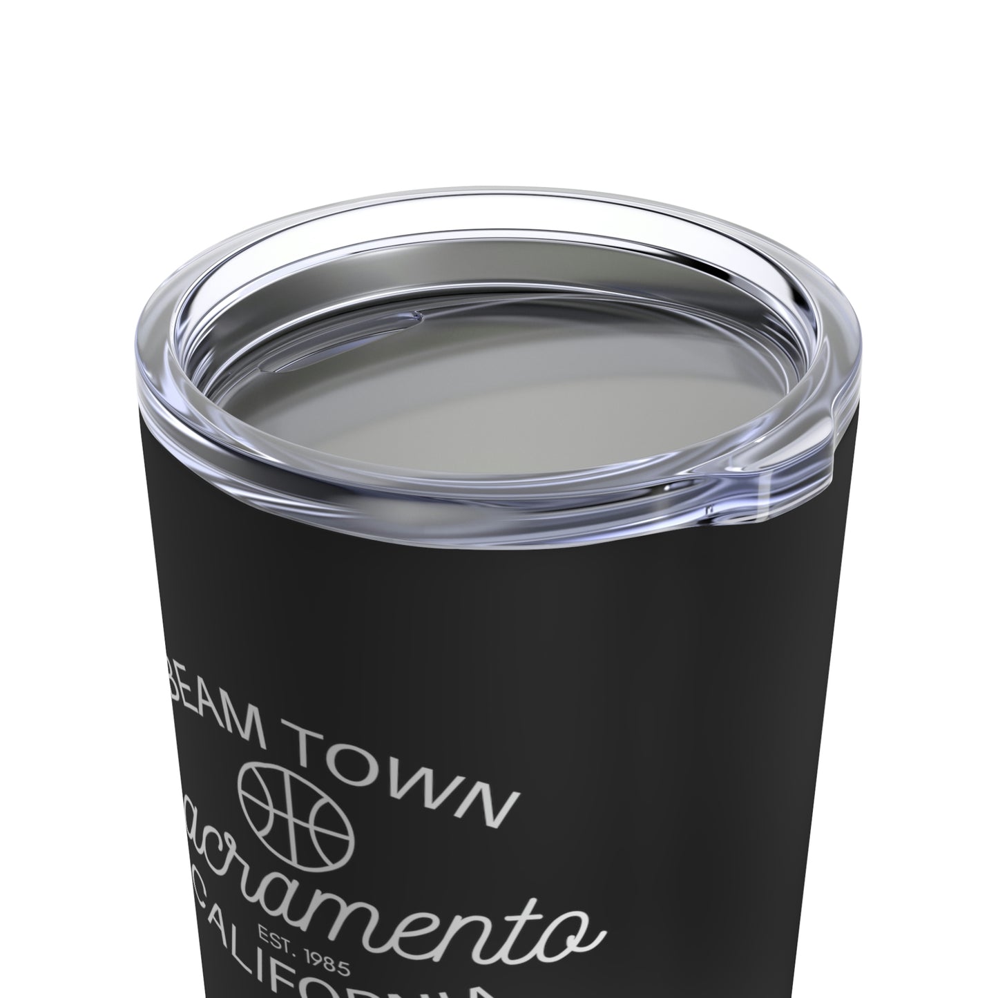 Retro Beam Town Tumbler 20oz, Kings Basketball, Sacramento Basketball, Gift for Kings Fan, Sacramento Team Fan Gift, Light the Beam