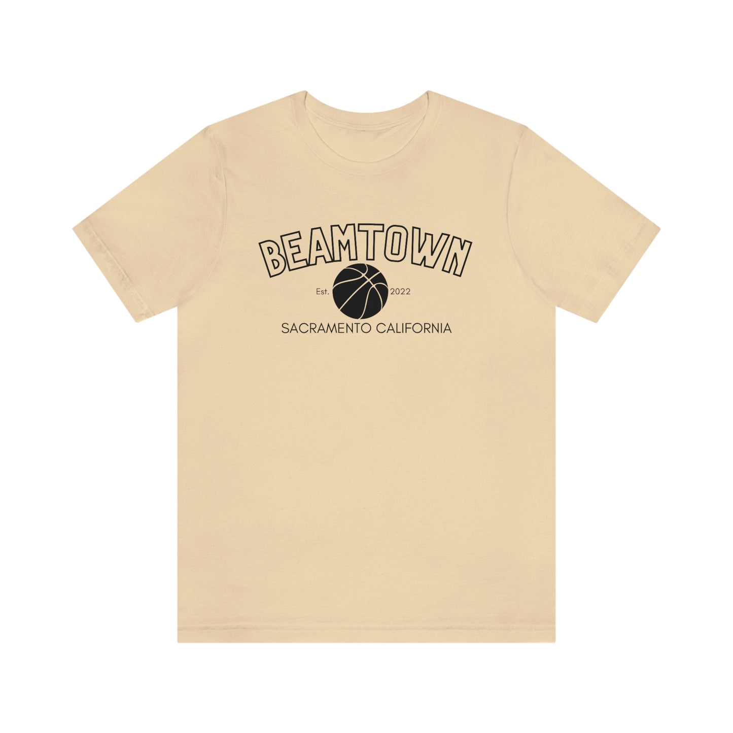 BeamTown Original T-Shirt, Sacramento Basketball Shirt, Unisex Jersey Short Sleeve Tee, Sac Basketball Fan Gift, Sacramento California
