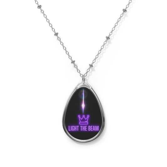 Light the Beam Necklace, Sacramento Basketball, Sac Beam Town, Beam Team, Sacramento Team Fan, Gift for Sacramento Mom Girlfriend