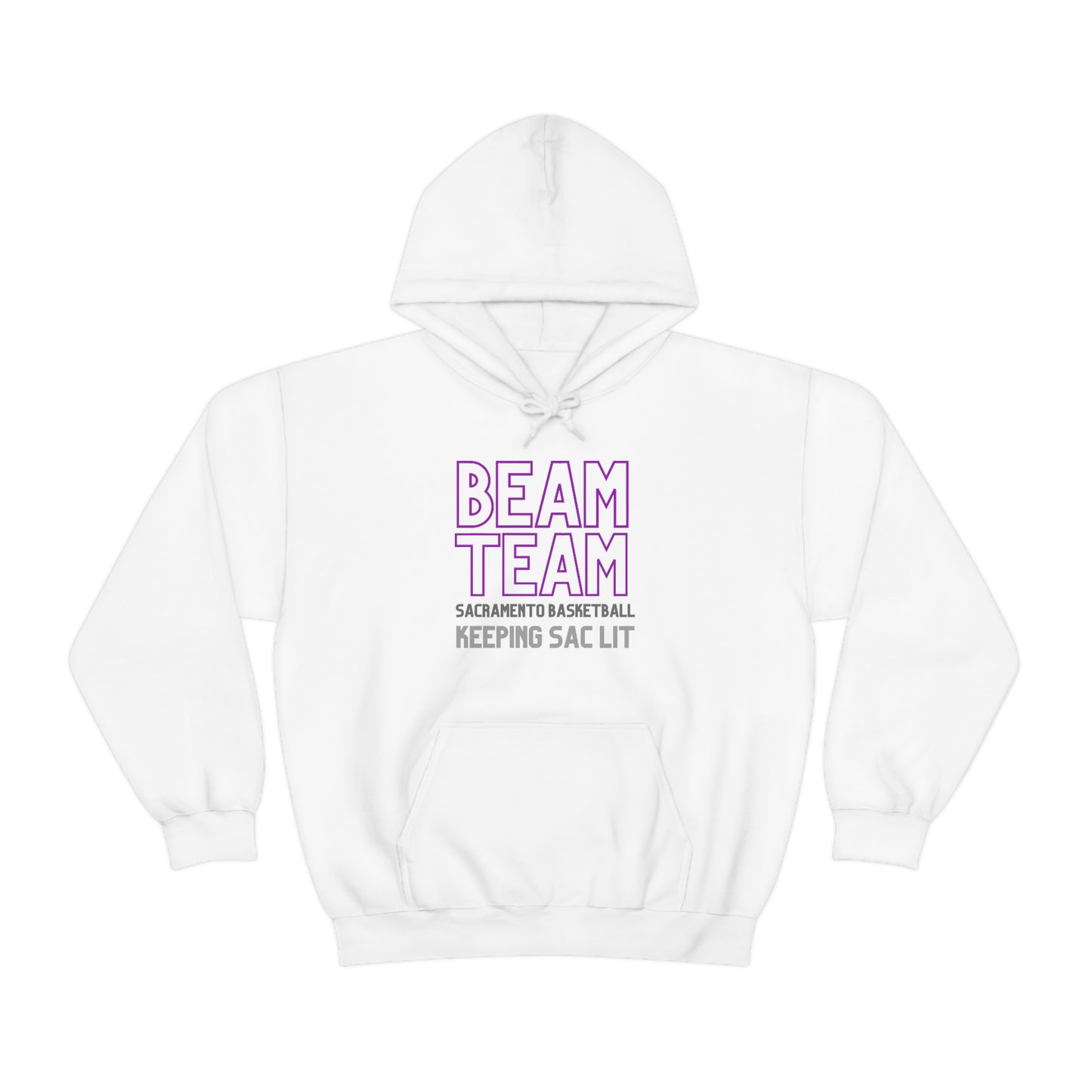 Beam Team Sacramento Basketball, Unisex Hoodie, Kings Basketball Fan, Light the Beam, Sacramento Team Fan, Plus Size,Beam Team, Light the Beam! Celebrate another W - WIN - for your Kings Basketball team in this comfortable, cool hoodie. Perfect to keep you warm at the game or the day after another W. It's going to be an epic season for our Sacramento Basketball team - show off your Sac-Town pride