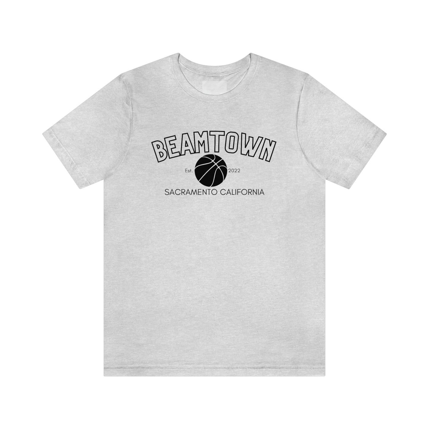 BeamTown Original T-Shirt, Sacramento Basketball Shirt, Unisex Jersey Short Sleeve Tee, Sac Basketball Fan Gift, Sacramento California