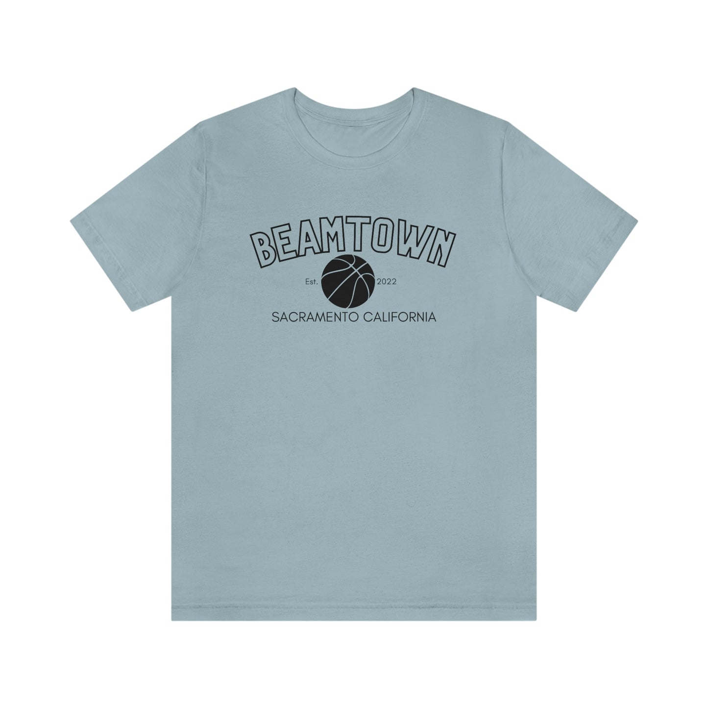 BeamTown Original T-Shirt, Sacramento Basketball Shirt, Unisex Jersey Short Sleeve Tee, Sac Basketball Fan Gift, Sacramento California