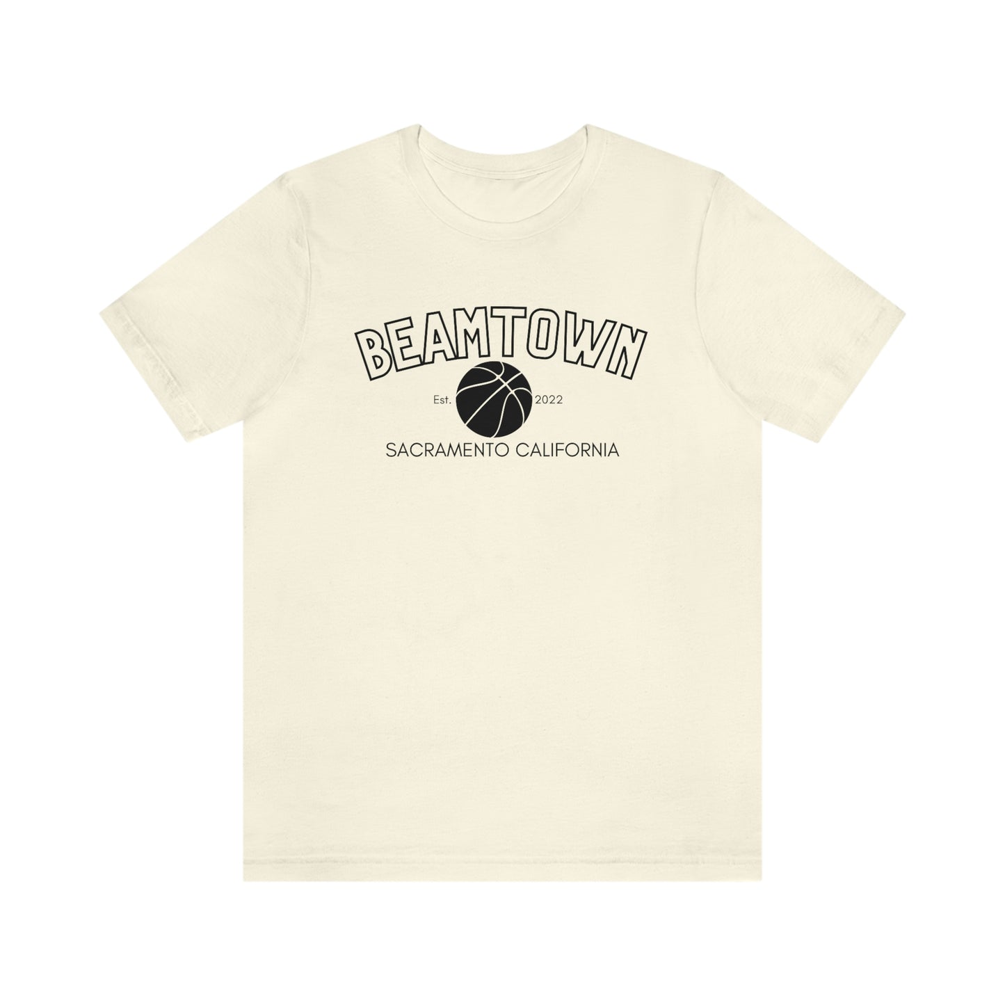 BeamTown Original T-Shirt, Sacramento Basketball Shirt, Unisex Jersey Short Sleeve Tee, Sac Basketball Fan Gift, Sacramento California