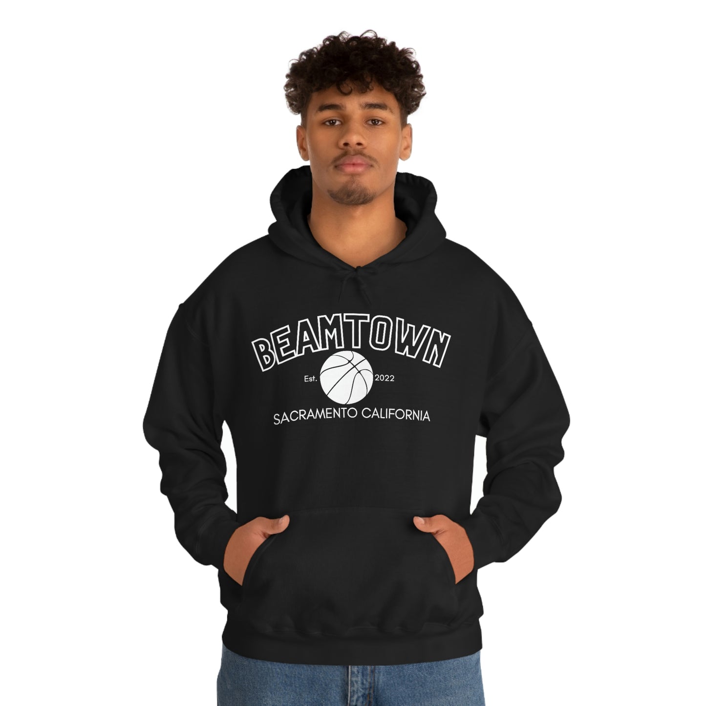 BeamTown Hoodie, Sacramento Basketball Sweatshirt, Unisex Sac Beam Town Sweater Basketball Fan Gift, Light the Beam, Sacramento California