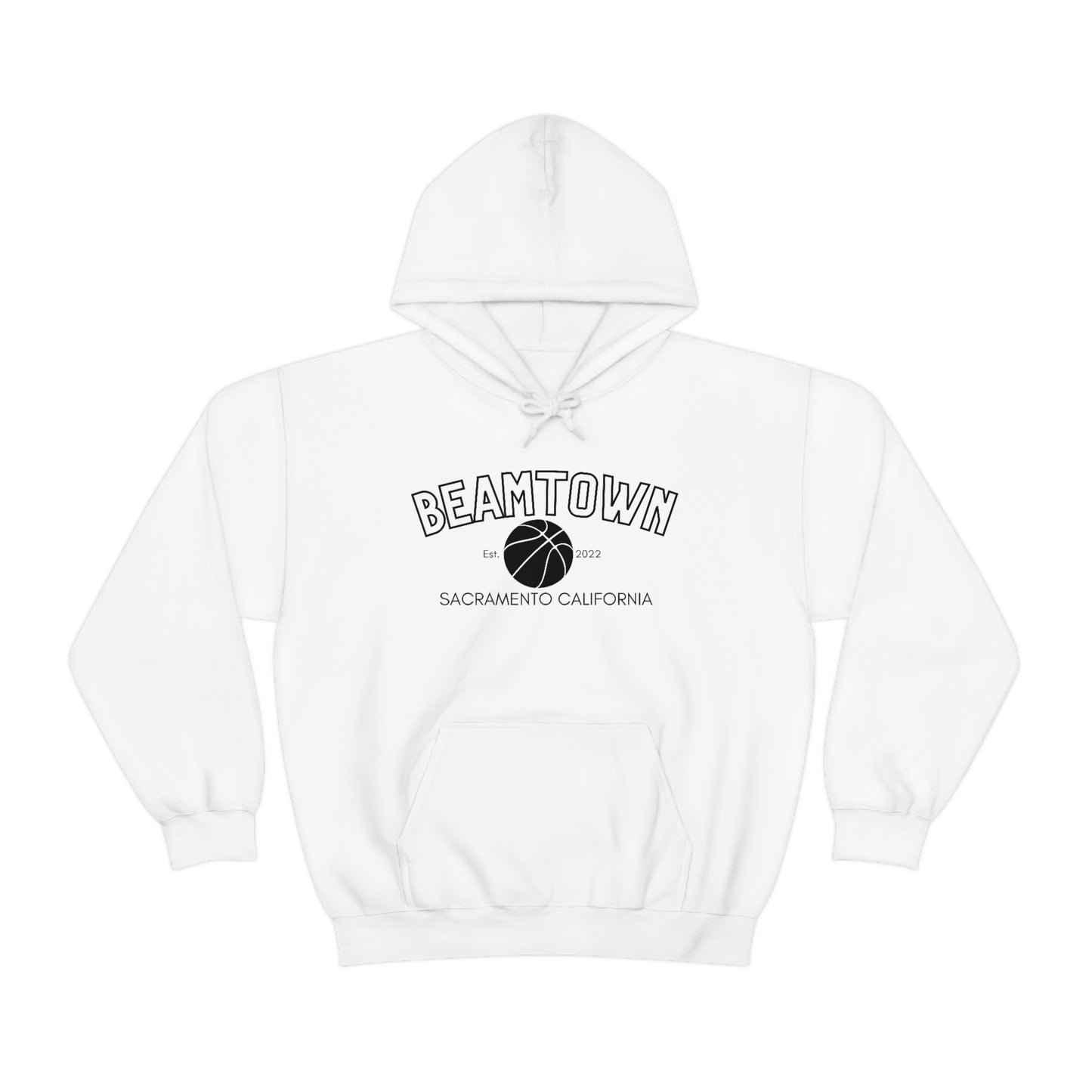 BeamTown Hoodie, Sacramento Basketball Sweatshirt, Unisex Sac Beam Town Sweater Basketball Fan Gift, Light the Beam, Sacramento California