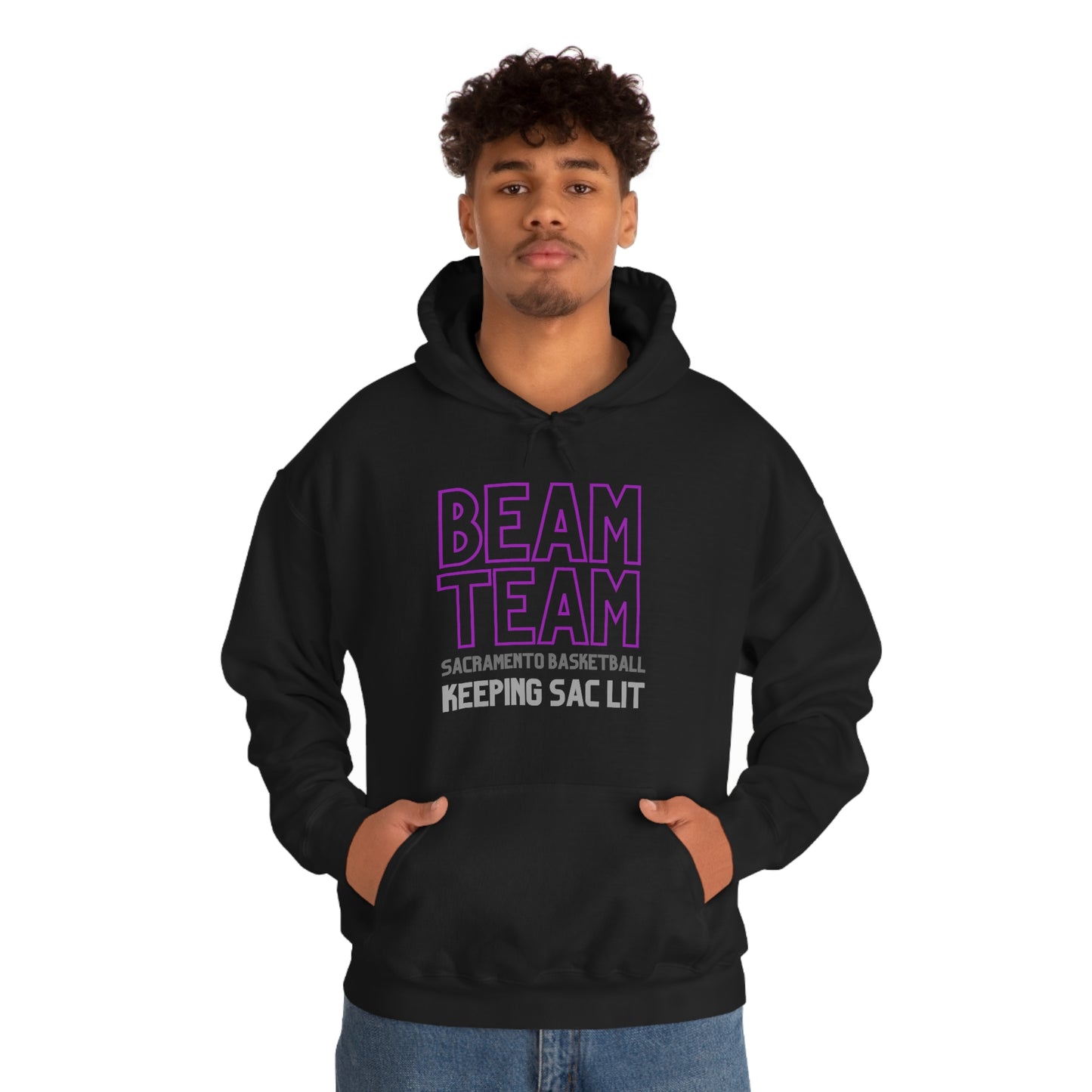 Beam Team Sacramento Basketball, Unisex Hoodie, Kings Basketball Fan, Light the Beam, Sacramento Team Fan, Plus Size,Beam Team, Light the Beam! Celebrate another W - WIN - for your Kings Basketball team in this comfortable, cool hoodie. Perfect to keep you warm at the game or the day after another W. It's going to be an epic season for our Sacramento Basketball team - show off your Sac-Town pride