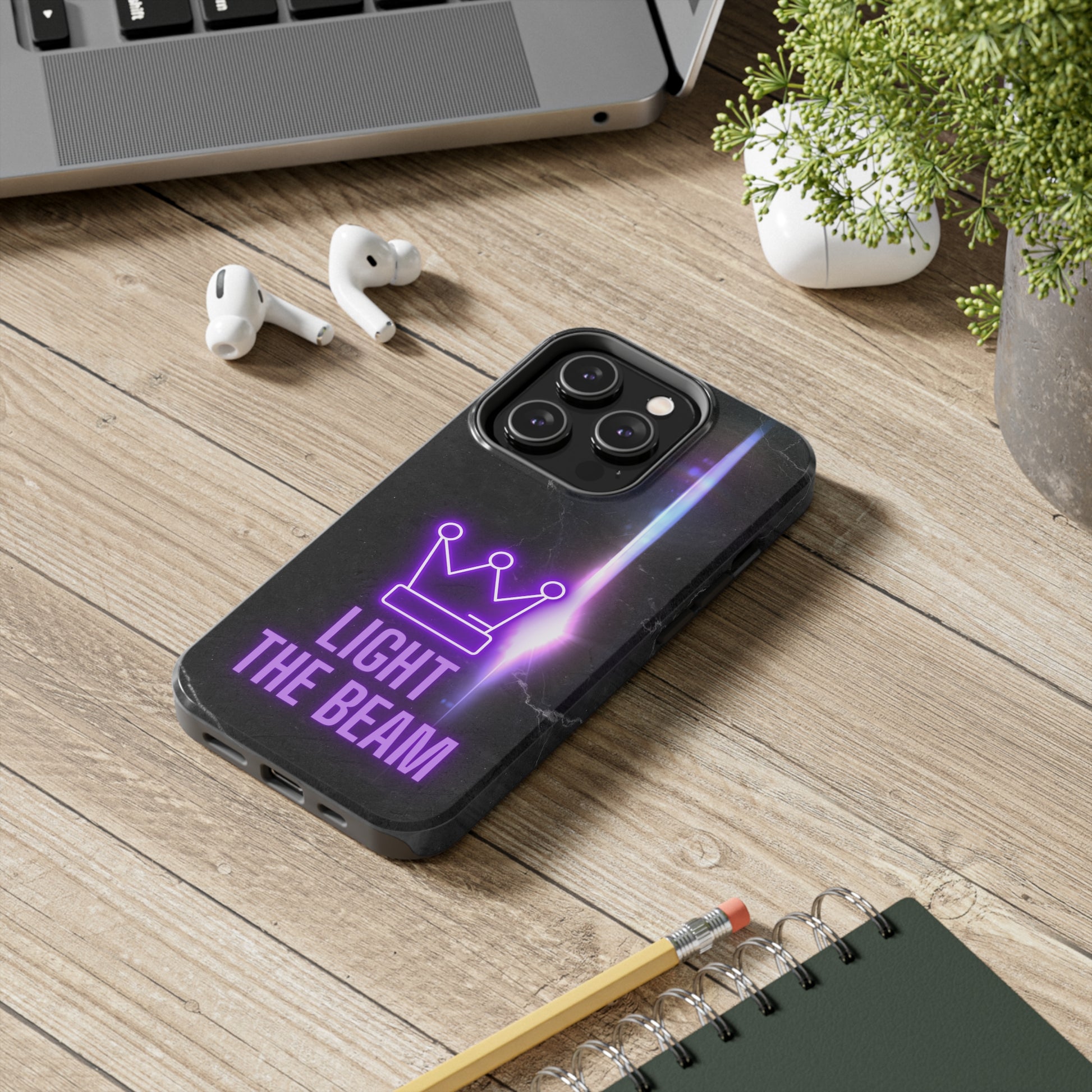 Light the Beam Tough Phone Case – Sac BeamTown Light the Beam Tough Phone Case – Sac BeamTown