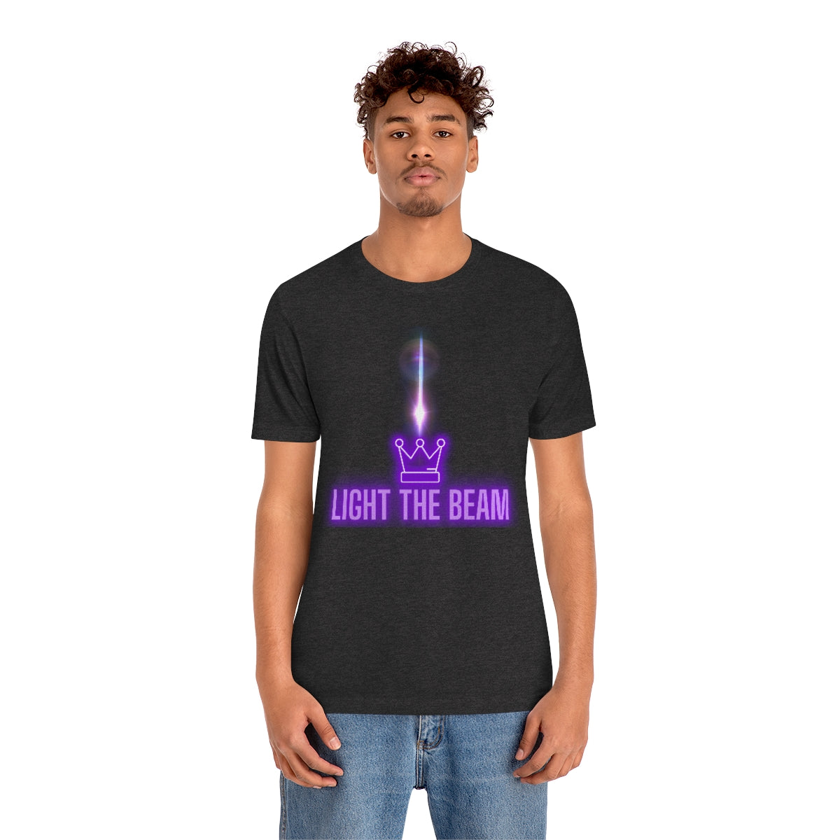 Light the Beam, Sacramento Basketball, Unisex Short Sleeve Tee, Kings Basketball,Light the Beam! This Kings Basketball T-shirt is the perfect way to celebrate another W - WIN - for your Sacramento Basketball team in this comfortable, cool shirt. Perfect to sport at the game or show-off the day after another W. It's going to be an epic season for our Kings team - show off your Sac-Town pride.