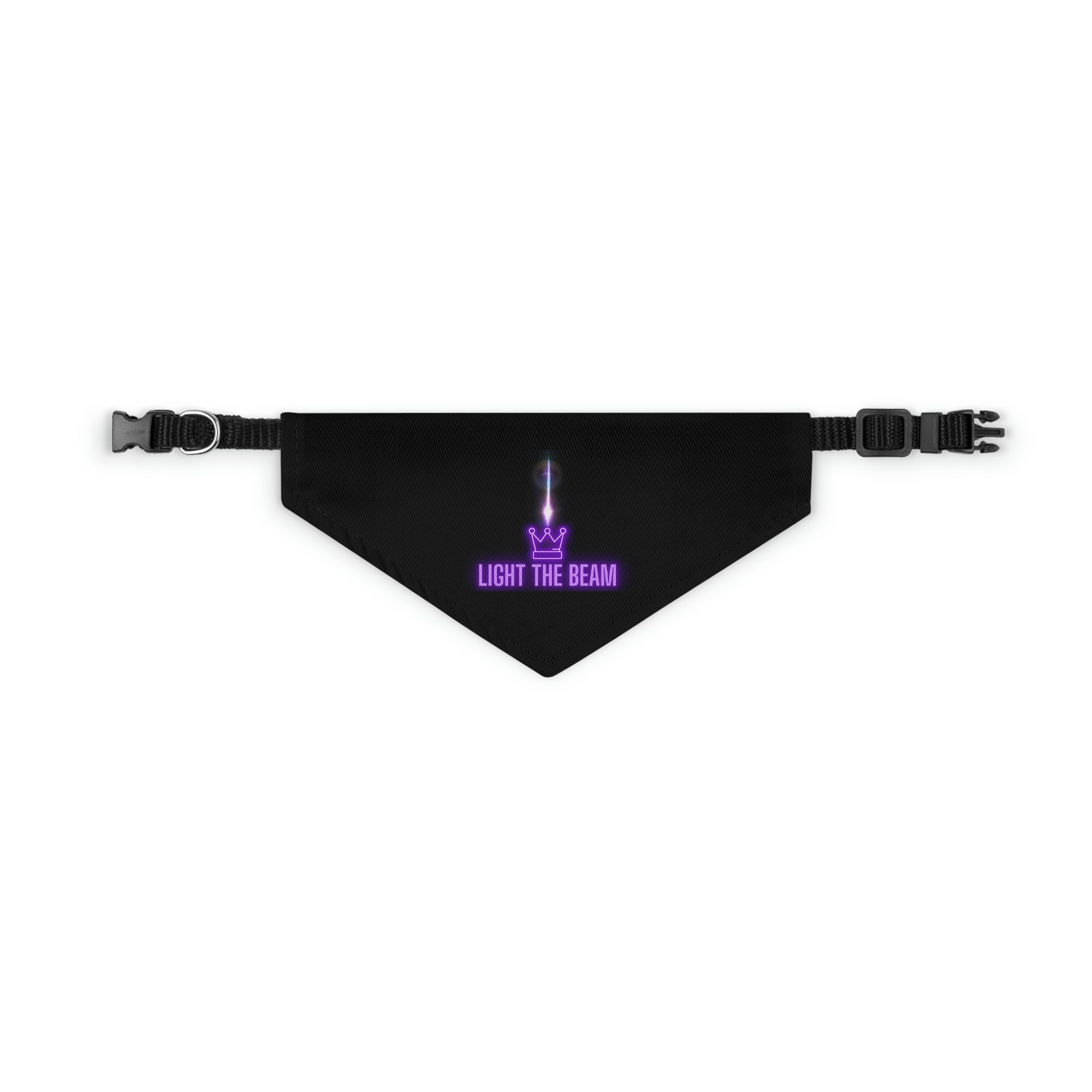 Light the Beam, Sacramento Basketball Pet Bandana Collar,Light the Beam! Celebrate another W - WIN - for your Kings Basketball team with your pet! Perfect way to show off another W on your morning walk with your Kings fan dog.