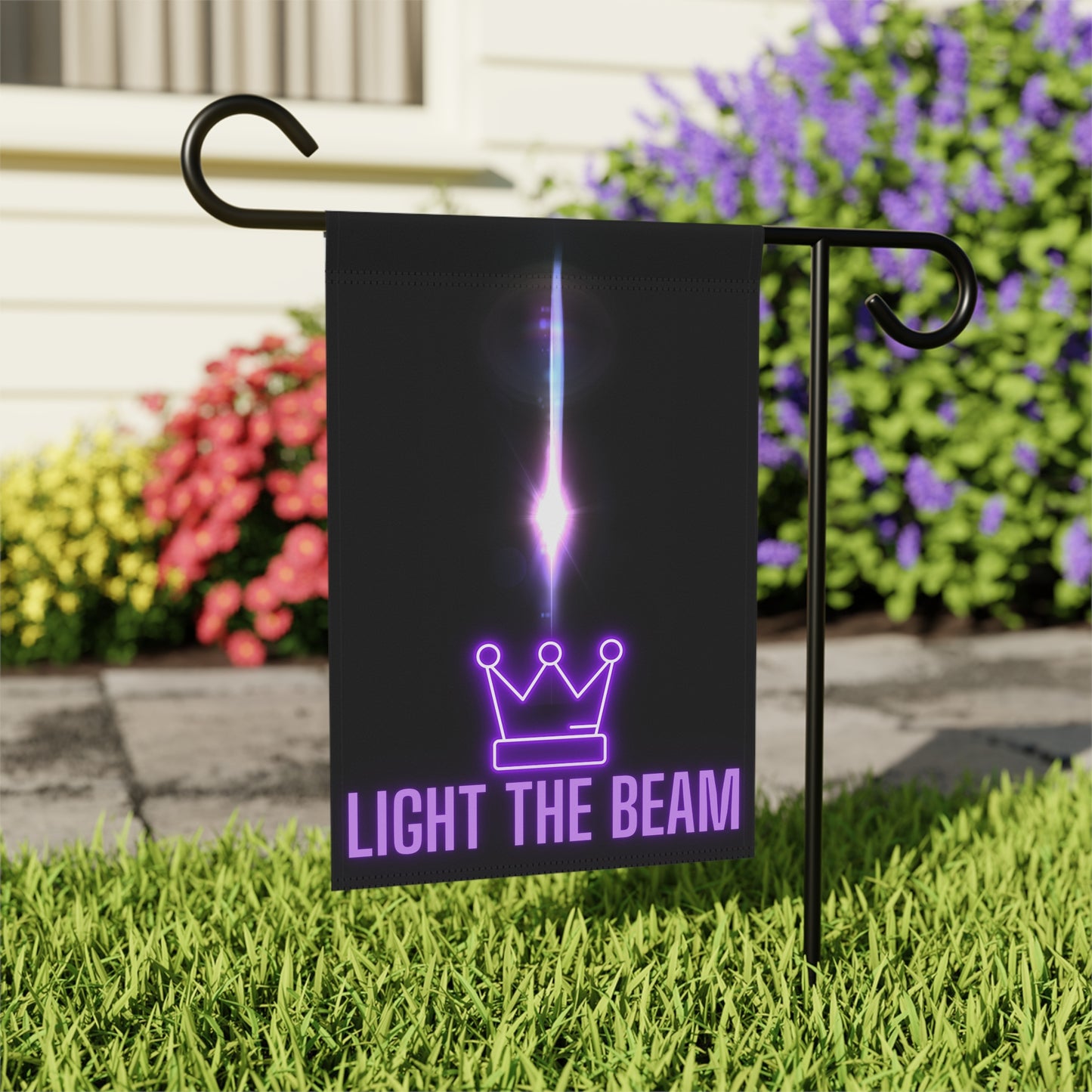 Kings Basketball Light the Beam Banner Yard Flag, Sacramento Basketball Fan House Flag, Kings Fan Gift, Sac Town Beam Team, Light the Beam! Celebrate another W - win - for your Kings Basketball team with a Light the Beam banner yard flag. Perfect to fly on game and the day after another W. Listing is for flag only, pole not included. It's going to be an epic season for our Sacramento Basketball team - show off your Sac-Town pride