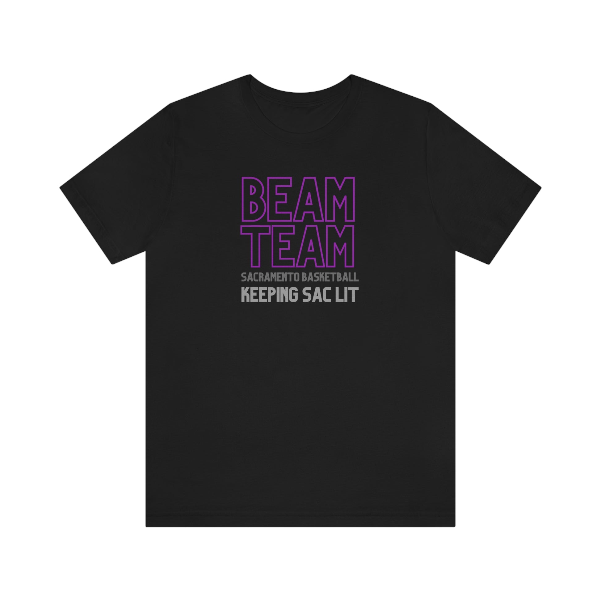 Beam Team, Light the Beam, Unisex T-Shirt, Sacramento Basketball, Kings Basketball Gift, Kings Fan Gift, Sacramento Basketball,Beam Team, Light the Beam! Celebrate another W - WIN - for your Kings Basketball team in this comfortable, cool t-shirt. Perfect to sport at the game or show off the day after another W. It's going to be an epic season for our Sacramento Basketball team - show off your Sac Beam Team pride.
