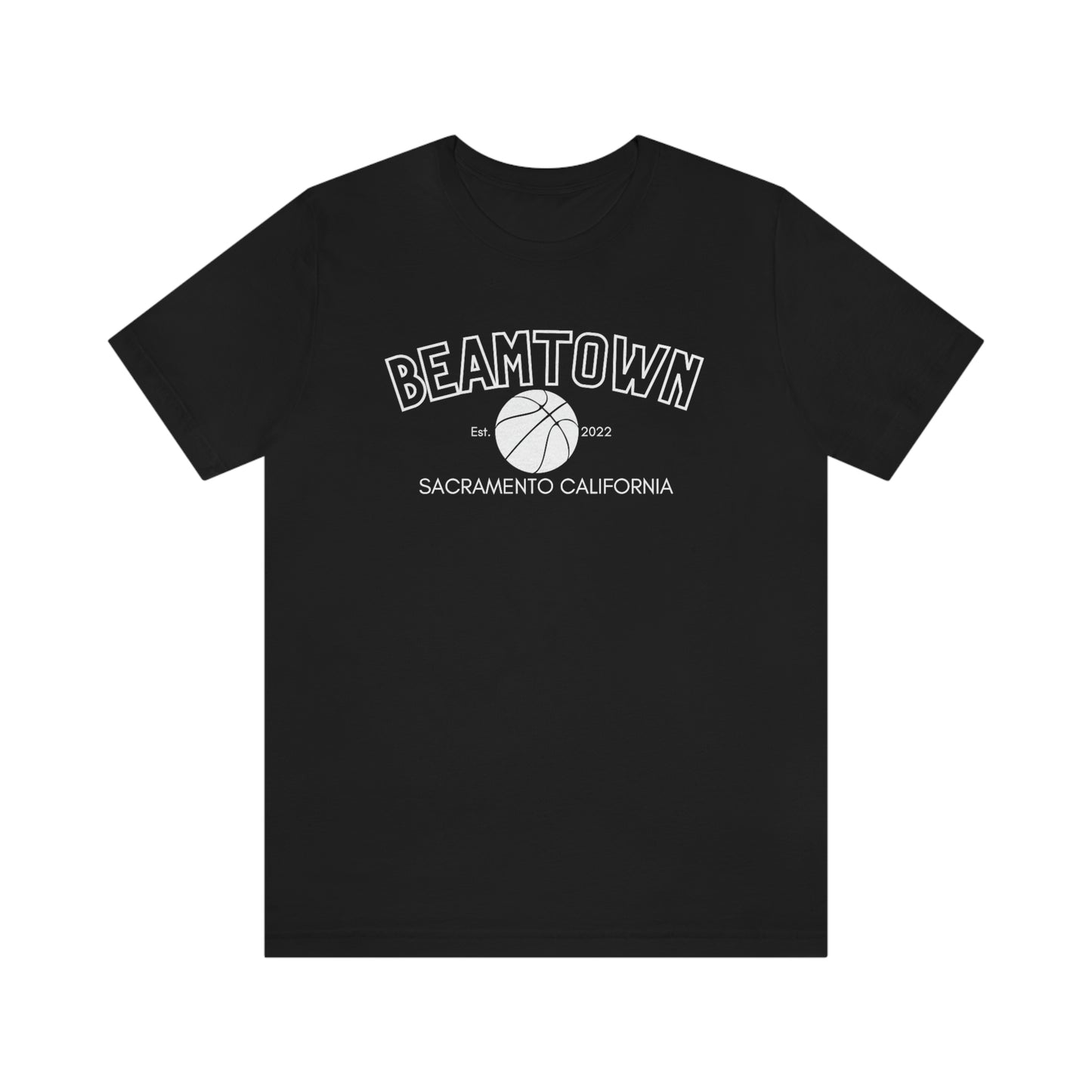 BeamTown Original T-Shirt, Sacramento Basketball Shirt, Unisex Jersey Short Sleeve Tee, Sac Basketball Fan Gift, Sacramento California